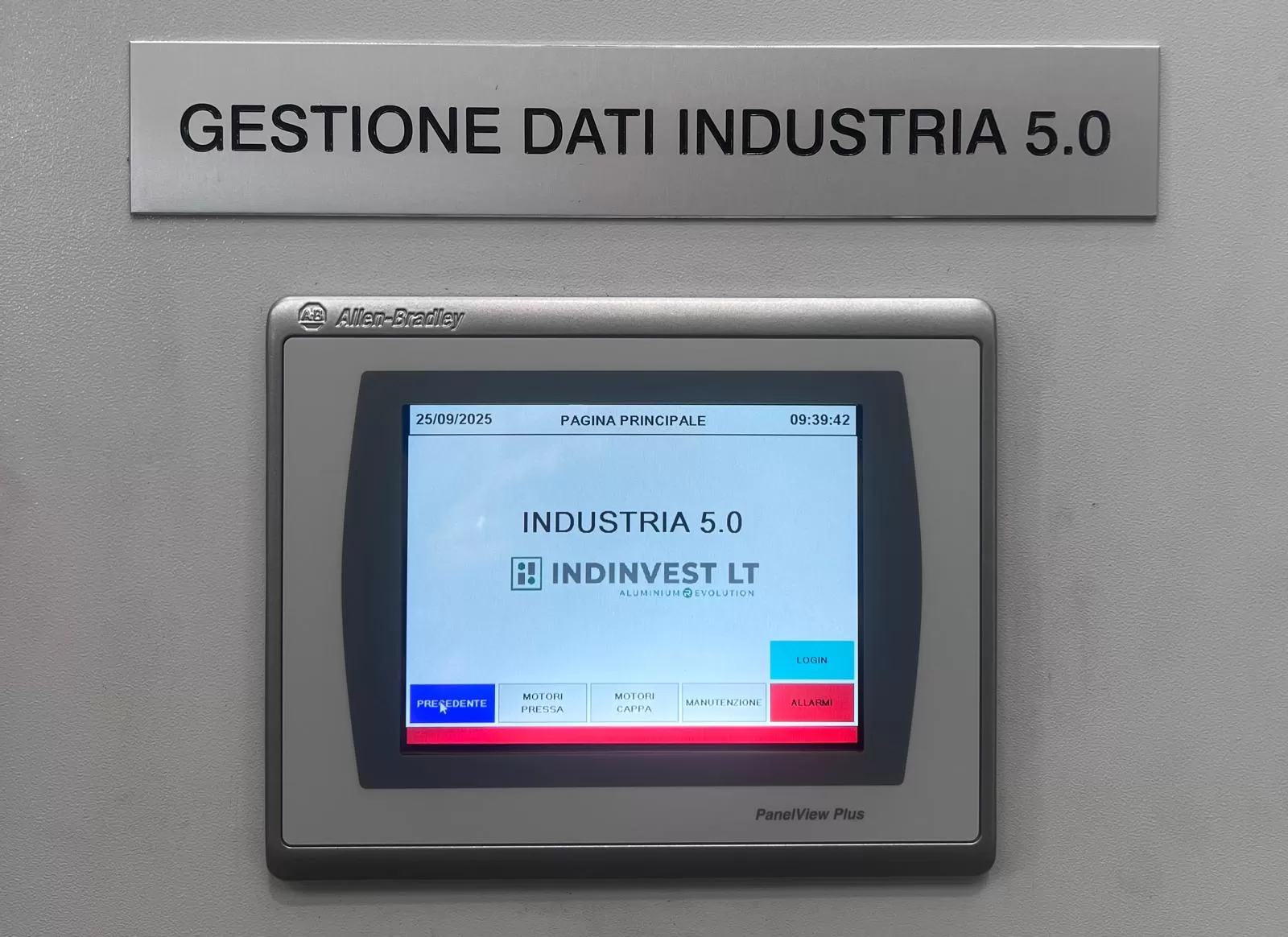 Indinvest LT Progetto Industria 5.0